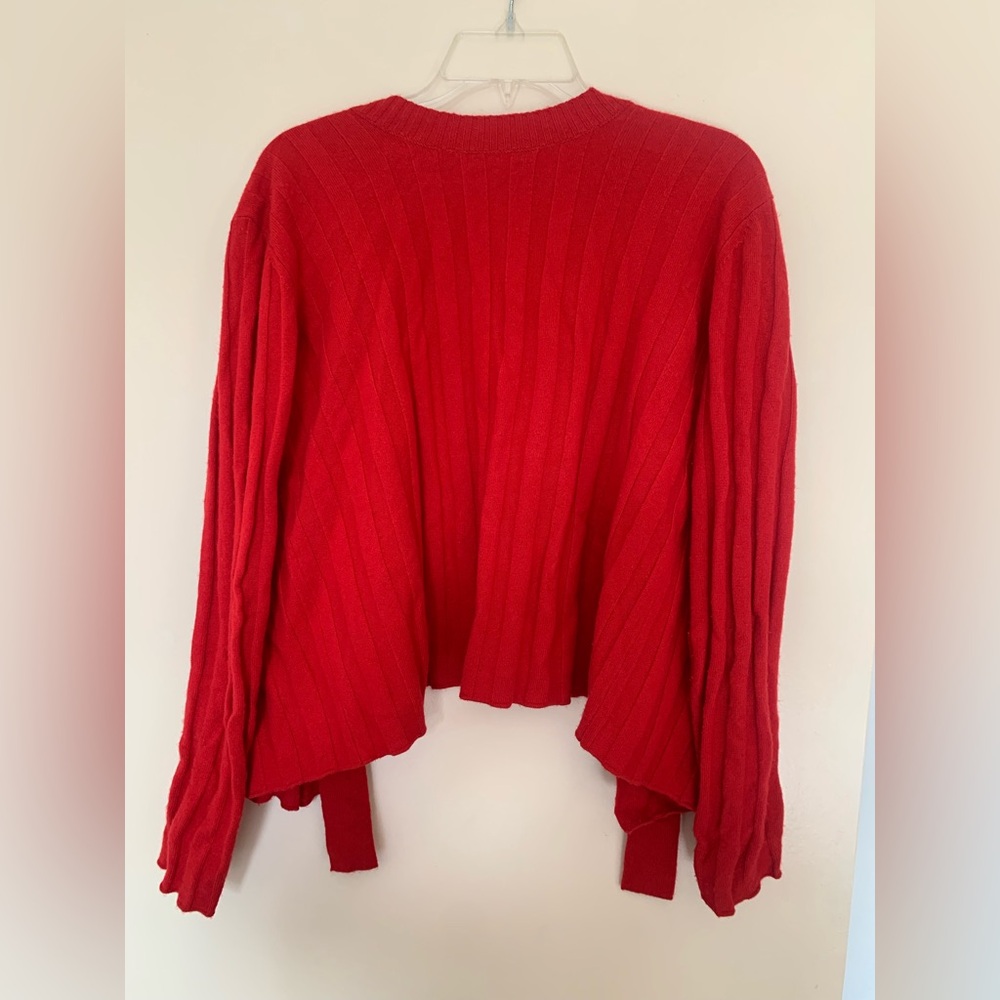 DEREK LAM 10 CROSBY TIE BACK SWEATER
